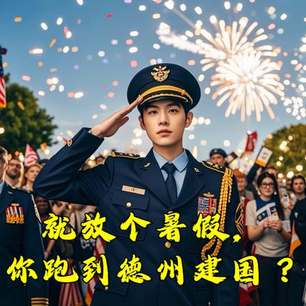 就放个暑假，你跑到德州建国？