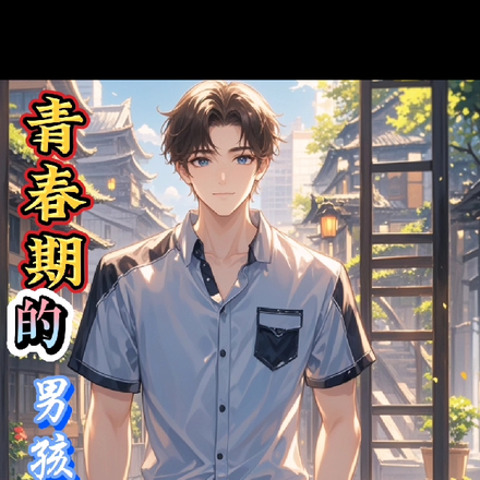青春期的男孩