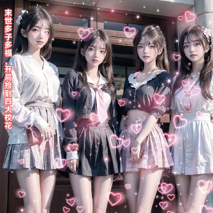 末世多子多福，开局捡到四大校花